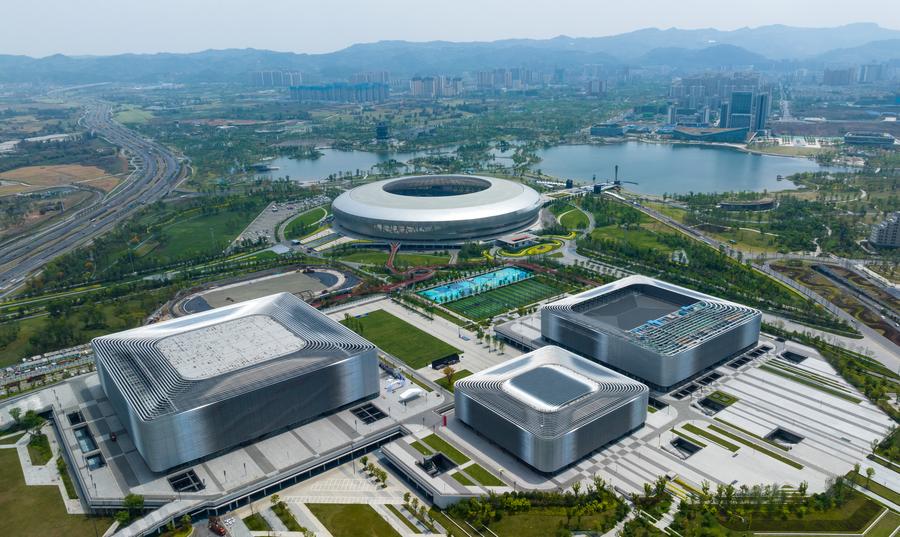 สถานที่ 'กีฬามหา'ลัยโลก' ในเฉิงตู เปิดต้อนรับผู้คนตั้งแต่ปี 2021